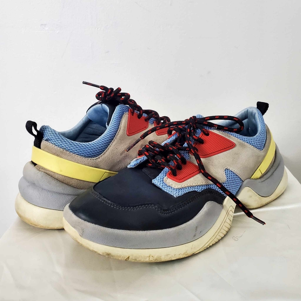 Zara Women's Shoes Size 38 eur Multicolor Dad Sneakers Chunky Sole